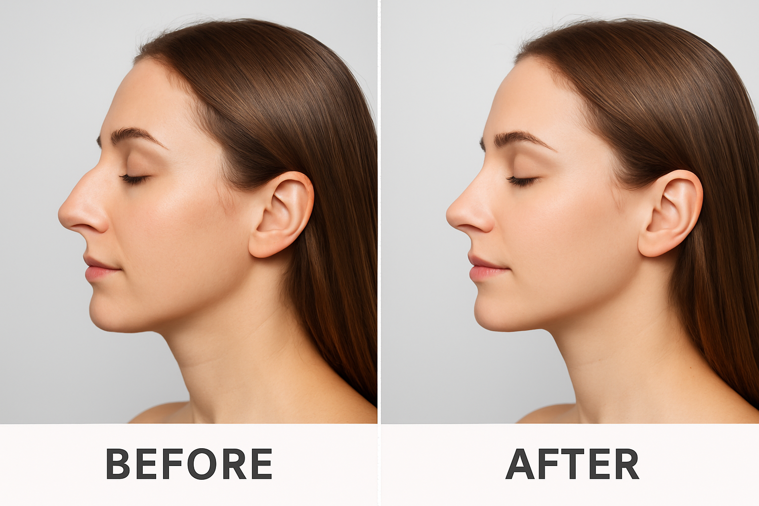 Befor and After Rhinoplasty Rhinoplasty picture before and after