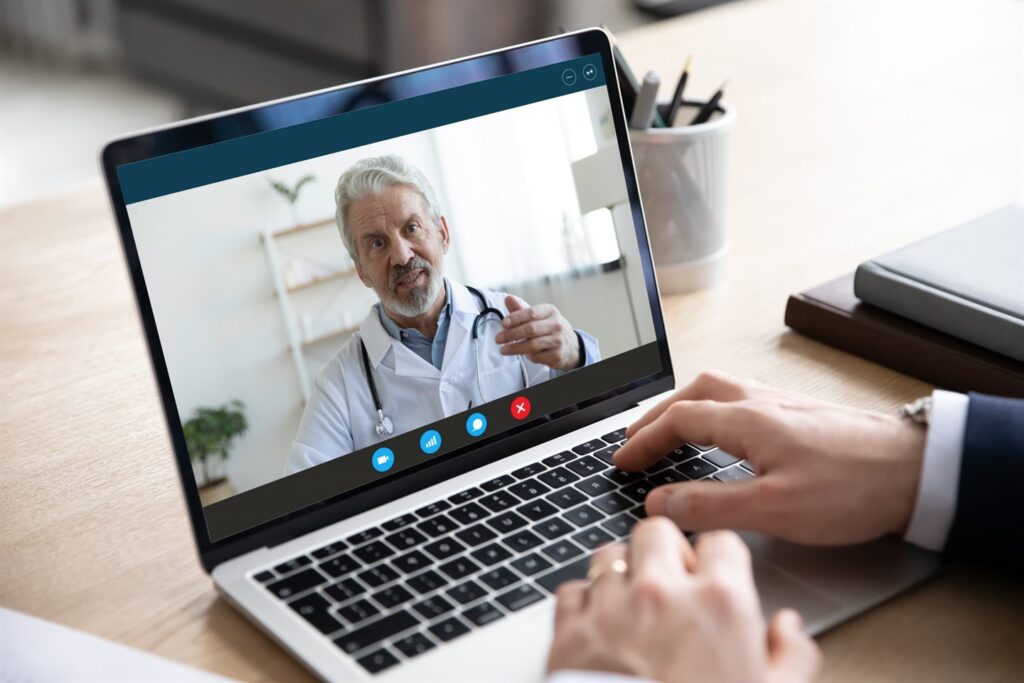 online consultation of a patiant by Dr. Akhtar Zaman
