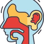 ear nose throat ent medical icon vector 16694417